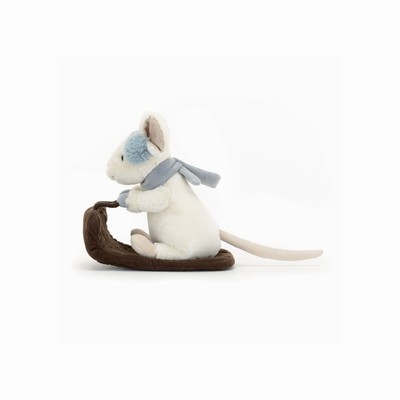 Jellycat Merry Mouse Sleighing New Zealand | KLMUA6408